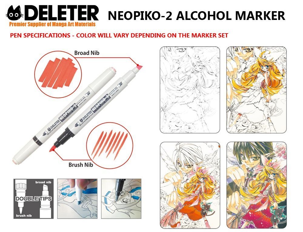 画材 DELETER NEOPIKO-2 Amazon.com: Neopiko -2 basic set 36B1